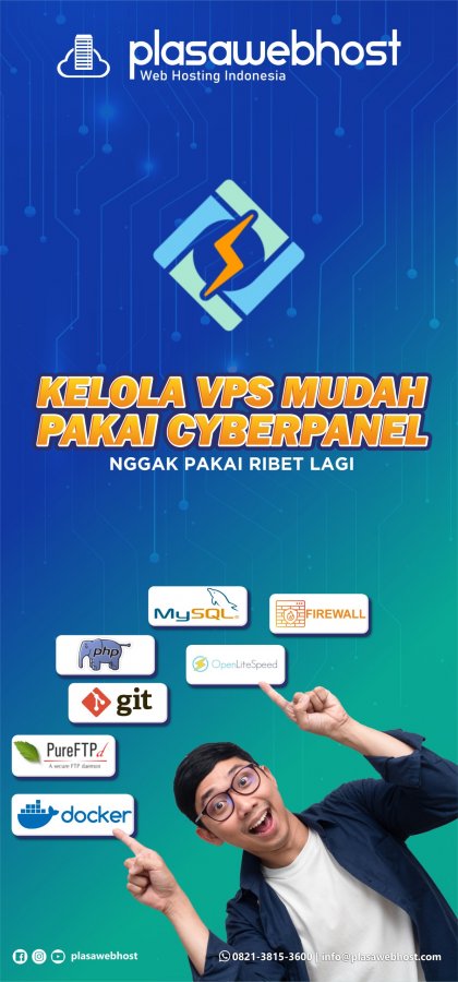 Kelola VPS Mudah dengan Cyberpanel